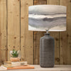 Abstract Grey Lighting - Inopia   & Fjord Eva  Complete Table Lamp Grey/Natural Voyage Maison