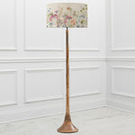 Floral Brown Lighting - Kinross  & Patrice Eva  Complete Floor Lamp Mango/Loganberry Voyage Maison