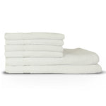 Yard Loft Signature Combed Cotton Towels in White