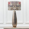 Floral Gold Lighting - Minerva  & Acanthis Eva  Complete Table Lamp Glass/Bronze Voyage Maison
