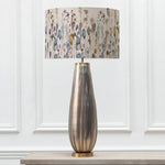 Abstract Gold Lighting - Minerva  & Arley Eva  Complete Table Lamp Glass/Ironstone Voyage Maison