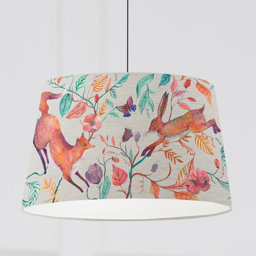 Voyage Maison Leaping Into The Fauna Quintus Taper Lamp Shade in Linen