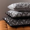 Paoletti Ledbury Cushion Cover in Grey/Black
