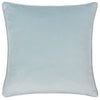 Floral Blue Cushions - Let's Grow Piped Velvet Cushion Cover Pink little furn.