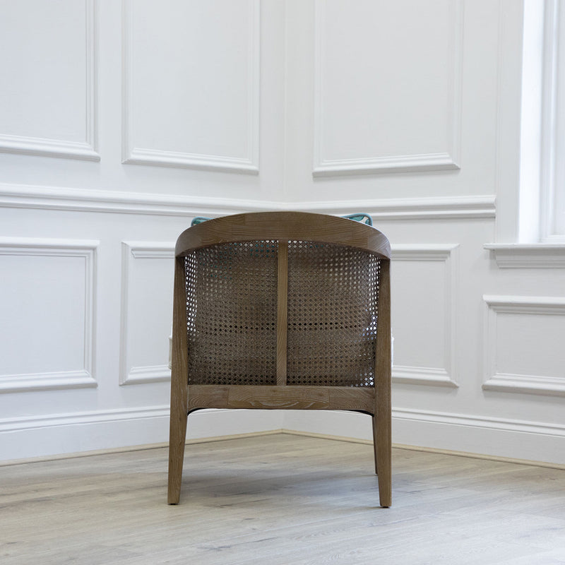 Additions Liana Solid Wood Rowan Chair in Aqua