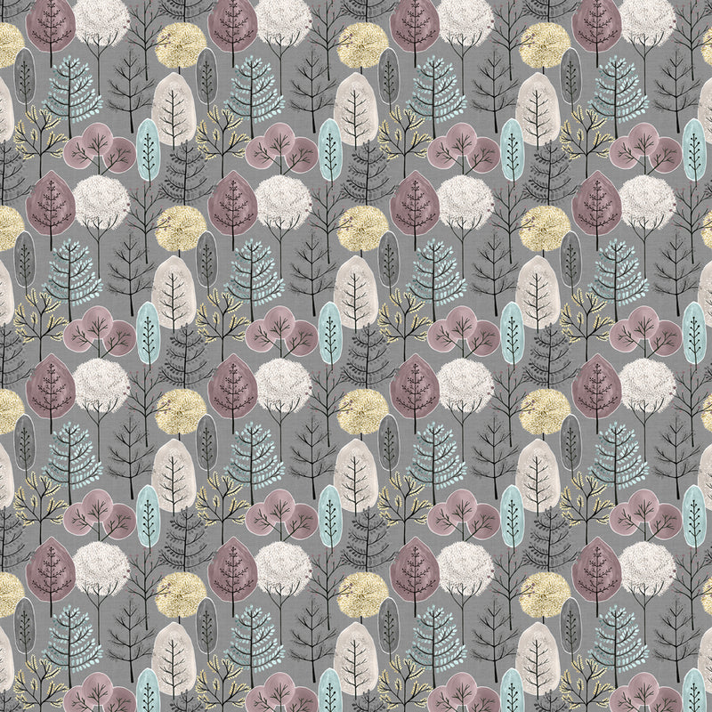 Voyage Maison Lyall Printed Cotton Fabric in Granite