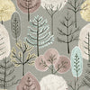 Voyage Maison Lyall Printed Oil Cloth Fabric (By The Metre) in Granite