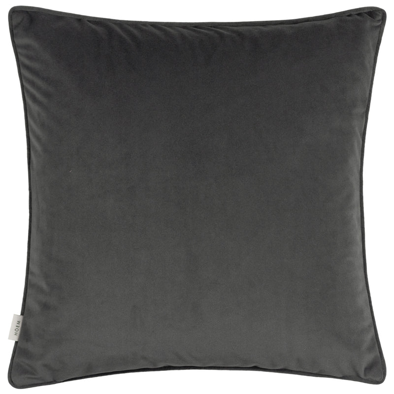 HÖEM Malans Cut Velvet Piped Cushion Cover in Stargazer Grey