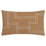 HÖEM Marzena Geometric Cushion Cover in Toffee