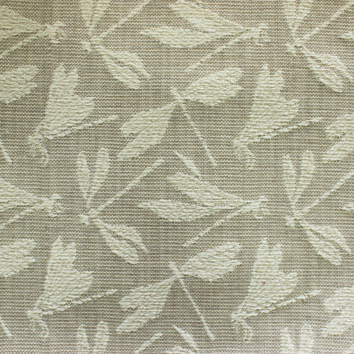 Voyage Maison Meddon Woven Jacquard Fabric in Biscuit
