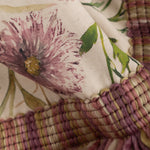 Floral Multi Throws - Medmerry Printed Fringe Throw Blossom Voyage Maison