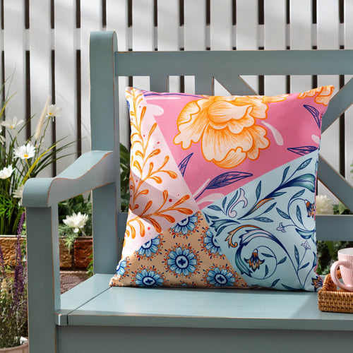 Floral Multi Cushions - Melhoun Outdoor Cushion Cover Multicolour furn.