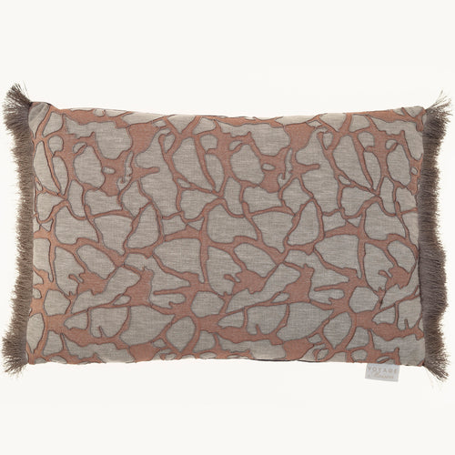 Voyage Maison Molten Cushion Cover in Copper
