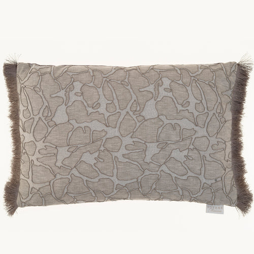 Voyage Maison Molten Cushion Cover in Silver