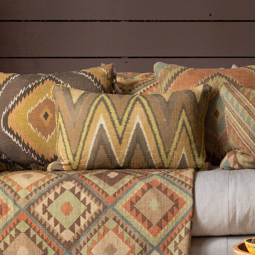 Voyage Maison Navada Printed Cushion Cover in Sepia