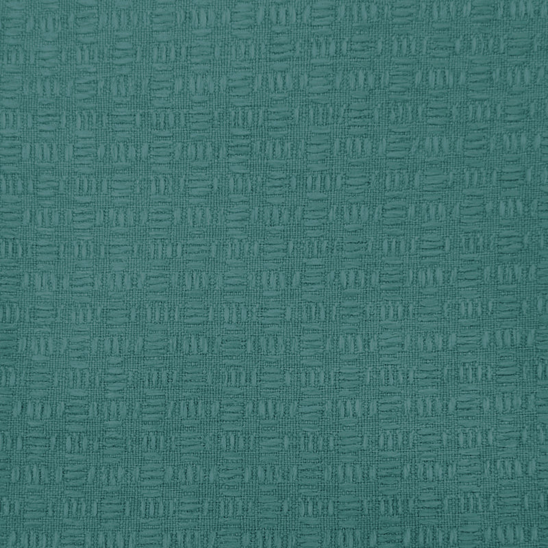 Voyage Maison Nessa Textured Woven Fabric in Teal