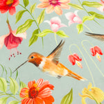 Animal Multi Cushions - Nectar Garden Blossom Piped Velvet Cushion Cover Multicolour Wylder Nature