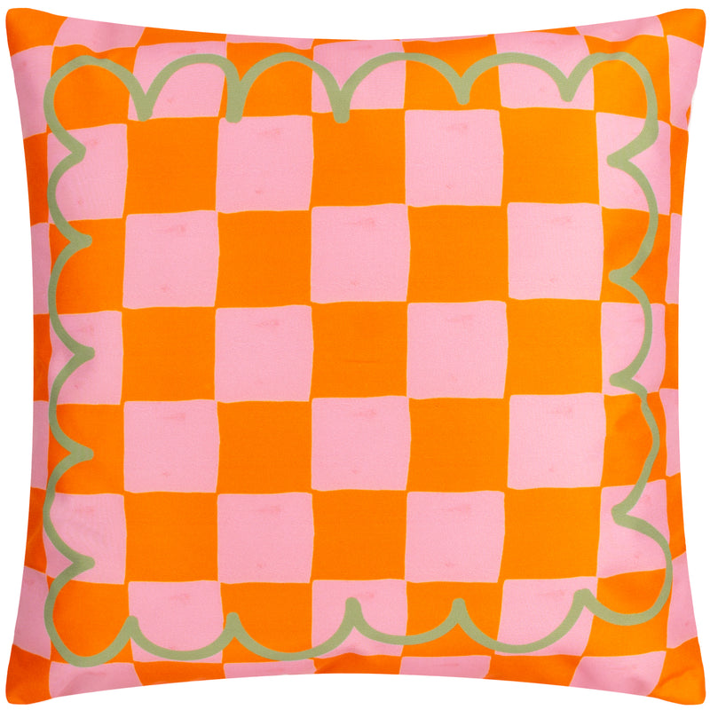 Floral Orange Cushions - Oranges Outdoor Cushion Cover Orange furn.