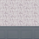 Voyage Maison Orta 1.4m Wide Width Wallpaper in Blush/Silver