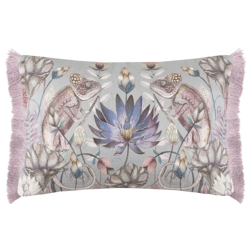 Voyage Maison Osawi Printed Cushion Cover in Violet