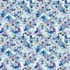 Voyage Maison Pebbles Printed Cotton Fabric in Marine