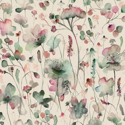 Voyage Maison Pimelea Printed Cotton Fabric in Meadow