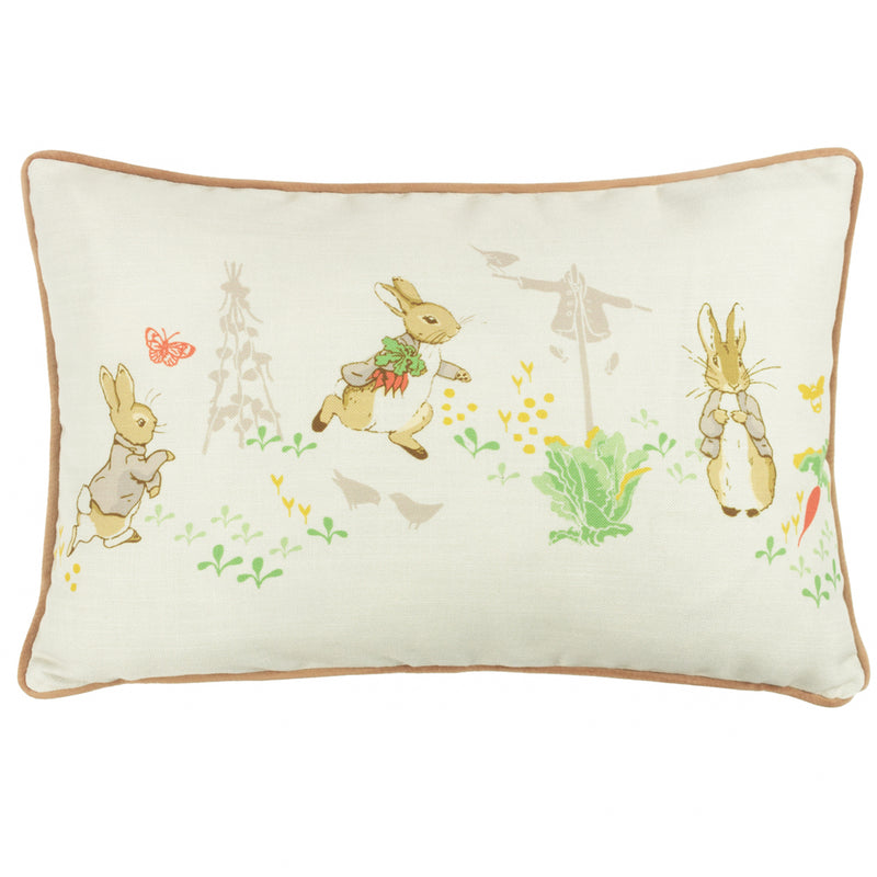 Peter Rabbit™ Classic Peter Rabbit™ Rectangular Cushion Cover in Natural