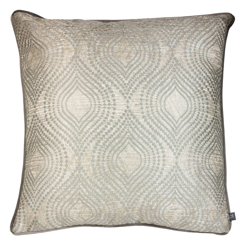 Prestigious Textiles Radiance Geometric Cushion Cover in Pumice