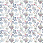 Voyage Maison Rockpool Printed Cotton Fabric in Abalone