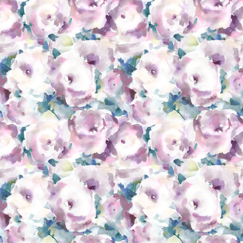 Voyage Maison Rosa Printed Cotton Fabric in Orchid