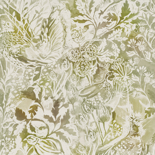 Voyage Maison Rothesay Printed Cotton Fabric in Mustard