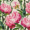 Marie Burke Sennen Printed Cotton Fabric in Fuchsia/Natural