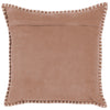 Additions Stitch Embroidered Cushion Cover in Coral