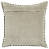 Additions Stitch Embroidered Cushion Cover in Quartz