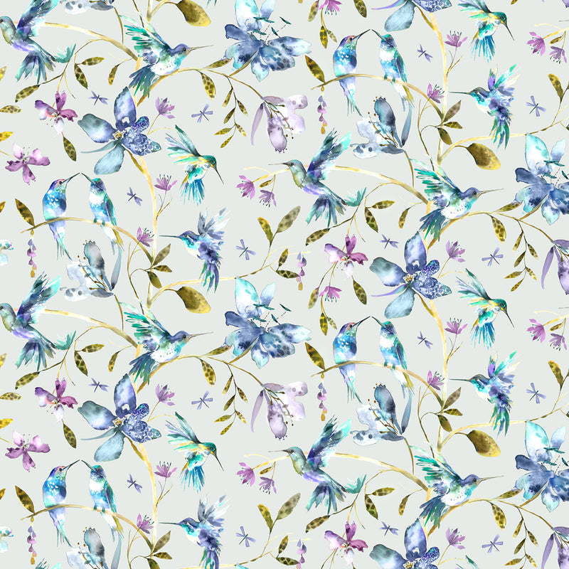 Voyage Maison Tafuna Printed Oil Cloth Fabric (By The Metre) in Aster