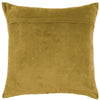 Additions Taro Embroidered Cushion Cover in Mustard