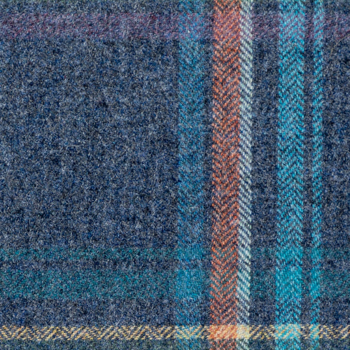 Voyage Maison Tavistock Woven Wool Fabric in Sapphire