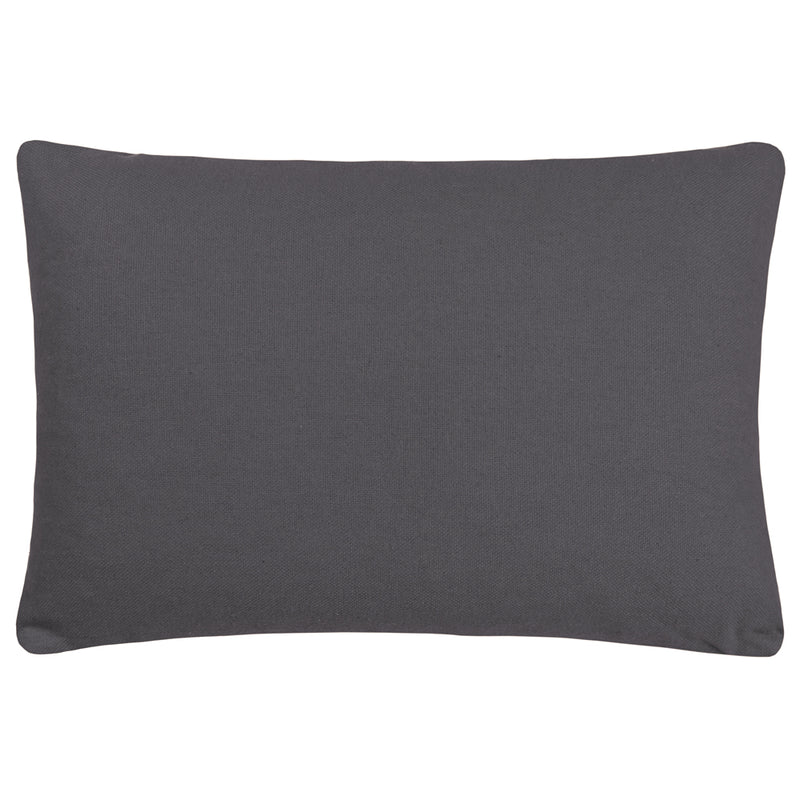 Yard Taya Rectangular Cotton Tufted Cushion Cover in Grey