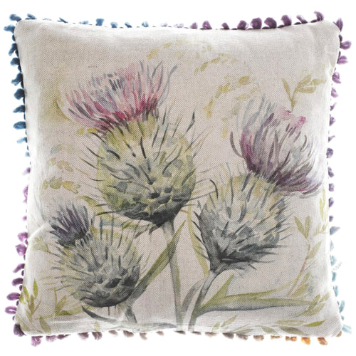 Voyage Maison Thistle Glen Printed Cushion Cover in Natural