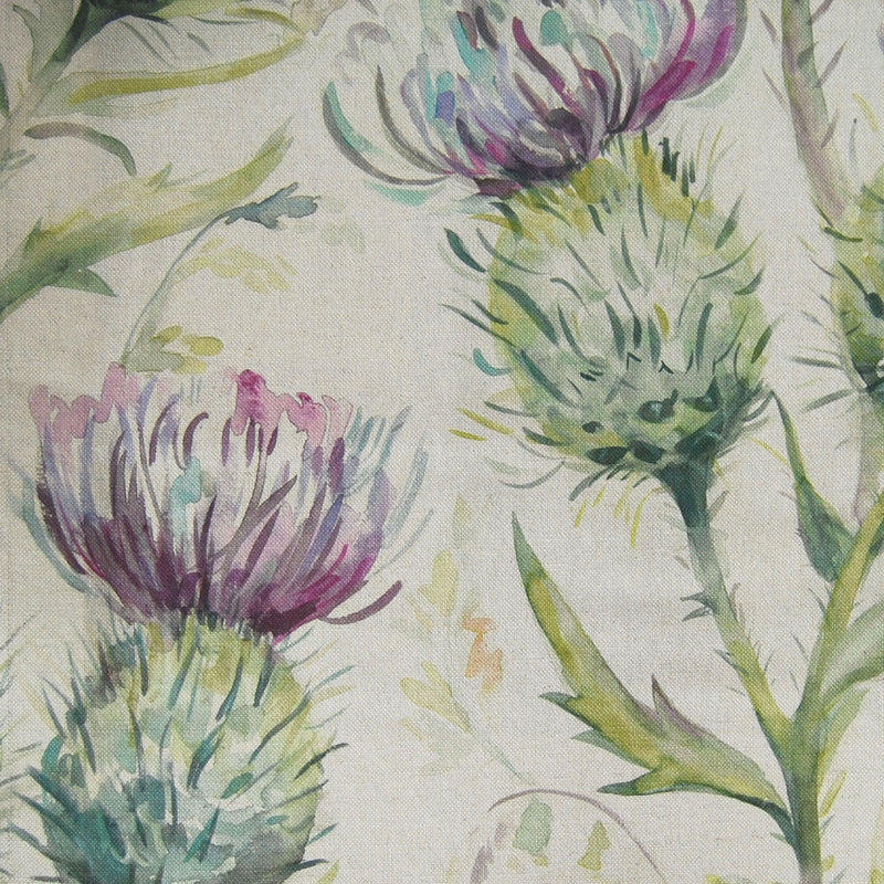 Voyage Maison Thistle Glen Printed Linen Fabric in Spring