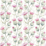 Voyage Maison Thistle Glen Printed Linen Fabric in Summer