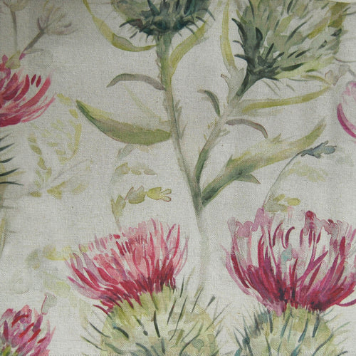 Voyage Maison Thistle Glen Printed Linen Fabric in Summer