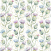 Voyage Maison Thistle Glen Printed Oil Cloth Fabric (By The Metre) in Spring