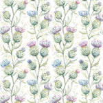 Voyage Maison Thistle Glen Printed Oil Cloth Fabric (By The Metre) in Spring
