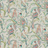 Voyage Maison Torrington Printed Cotton Fabric in Pomegranate