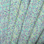 Voyage Maison Torquay Printed Fine Lawn Cotton Apparel Fabric in Mint
