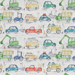 Voyage Maison Traffic Jam Printed Cotton Fabric in Primary