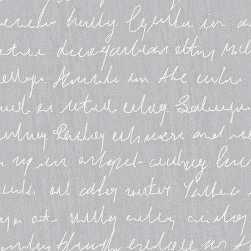 Voyage Maison Typographera 1.4m Wide Width Wallpaper in Charcoal