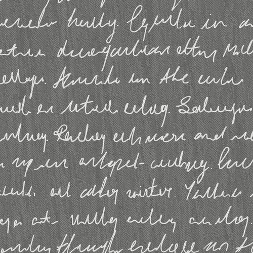 Voyage Maison Typographera 1.4m Wide Width Wallpaper in Noir