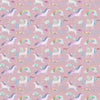 Voyage Maison Unicorn Dance Printed Cotton Fabric in Blossom